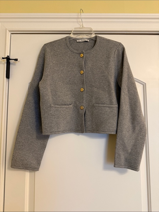 Abercrombie & Fitch Sweaters - Abercrombie LuxeLoft Crew Sweater Jacket